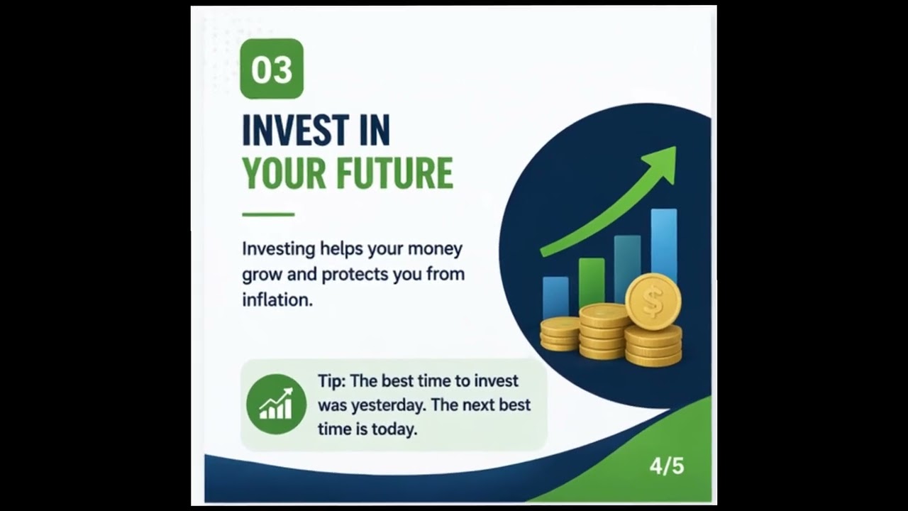 4 solid proven habits to build your finances.Yes, tested and approved.What do you think?