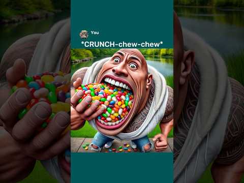 Unique Special Jelly Bean be like Peele x Dwayne x Arnold Ai Edition #aiart #chatgptart No Brainer