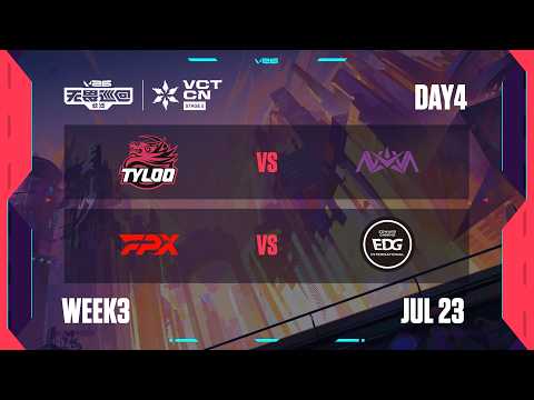 TYL vs NOVA - FPX vs EDG - Week 3 Day 4 - 2026 VCT CN Stage 2 @ Changsha