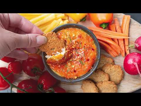 Baked Ricotta Cheese Dip with Jam