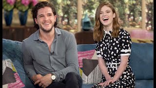 Kit Harington and Rose Leslie's interviews talking about each other. video