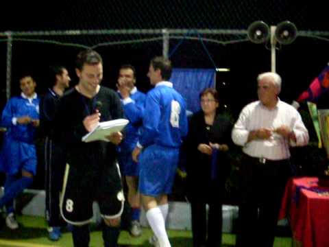 Premiazione IX Memorial "ANTONIO ELEFANTE" squadra vinctrice