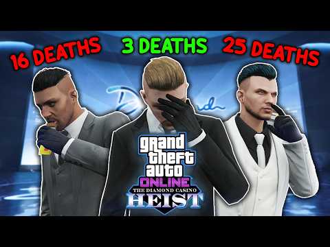 3 IDIOTS Attempt the Diamond Casino Heist... | GTA Online