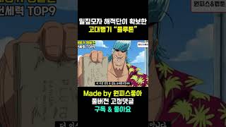 밀짚모자 루피가 확보한 "고대병기 플루톤" 1분 요약