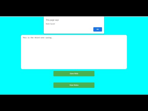 Note Taking App In Javascript With Source Code Source Code Projects