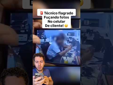 Não entregue seu celular desbloqueado na mão de um técnico você corre esse risco.
