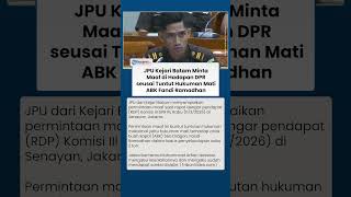 Akui Salah Beri Tuntutan Mati Terhadap ABK Fandi Ramadhan, Jaksa Sampaikan Maaf di Hadapan DPR