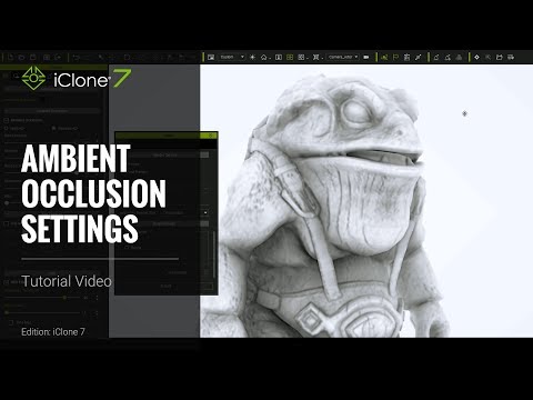 iClone 7 Tutorial - Ambient Occlusion Settings