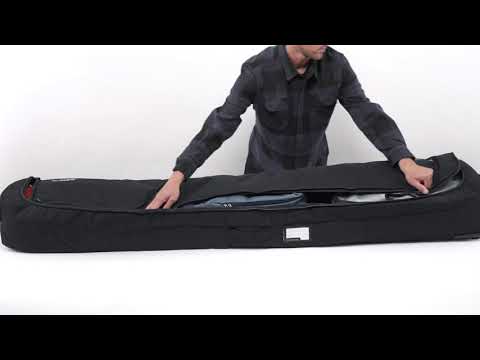 Dakine Fall Line Ski Roller Bag - the practical ski bag with all-round padding