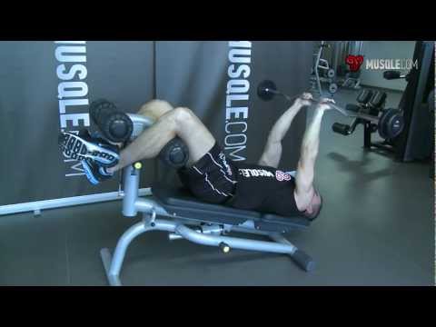 Decline EZ-Bar Triceps Extension