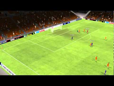 Kris Boyd scores with a good finish against Luton Town - 21/07/2010