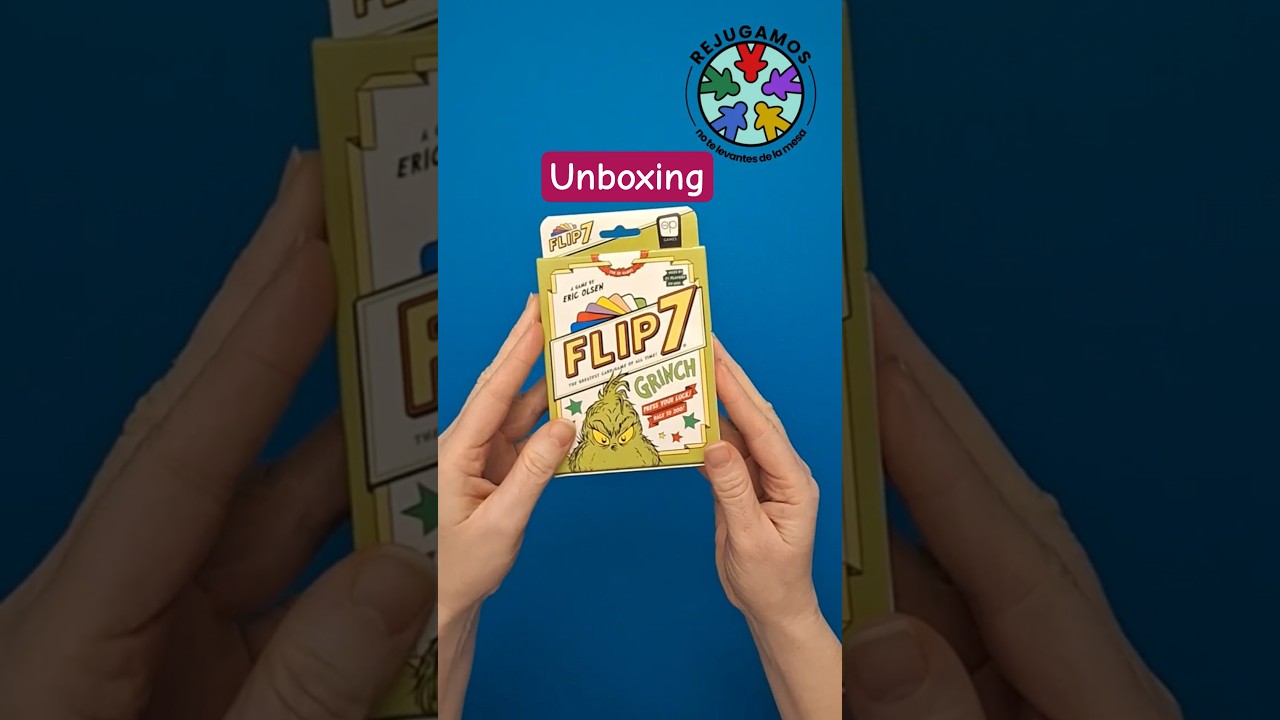 Unboxing Flip 7: Grinch Edition