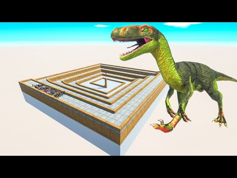 💀🦖 ALIEN DEINONYCHUS BLOODBATH 😱🔥 Last Survivor Challenge | Animal Revolt Battle Simulator