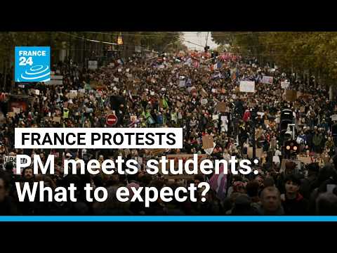 French President promises 'concrete measures' in response to French students' demands