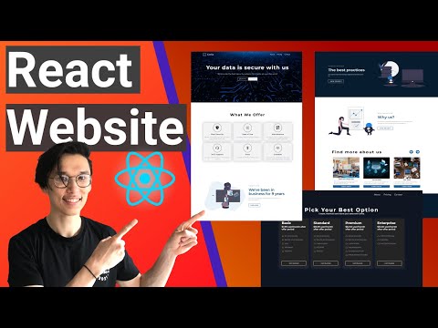 Build a responsive website in React using Styled Components - Intermediate React Project