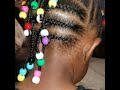 Kids Side Ponytail With Mohawk In The Back