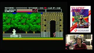 Lets Play Vampire Killer (Castlevania) - MSX & How to make a MSX Joystick