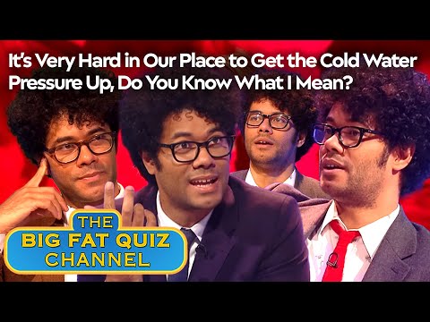 Best Of Richard Ayoade Ranting About ABSOLUTELY Nothing | Big Fat Quiz
