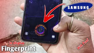 How To Set Fingerprint Lock Screen On Samsung Display Fingerprint Screen Fingerprint Lock Mobile app