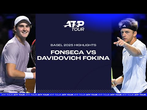 Joao Fonseca vs Alejandro Davidovich Fokina Highlights | Basel 2025 Final