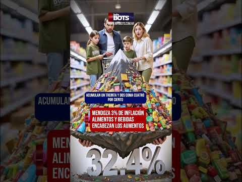 La inflación de Mendoza llego al 3%. #generalalvear #inflacionmendoza #noticiasdegeneralalvear