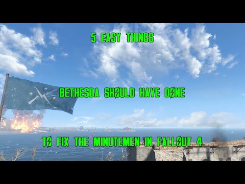 5 Easy Ways To Fix The Minutemen In Fallout 4 | Re-upload