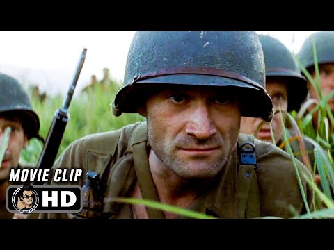 THE THIN RED LINE Clip - "In The Grass" (1998) WWII Movie