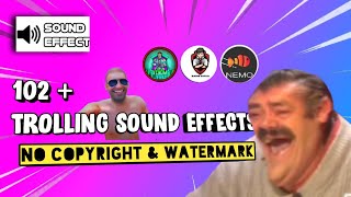 Download lagu 102  Sound Effect Alpha Venom, Slasher and Nemo Gaming 🔊 Trolling Sound Effects Nocopyright mp3