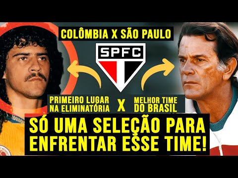 O DIA QUE O SÃO PAULO ENFRENTOU A SELEÇÃO QUE ESTAVA EM PRIMEIRO NAS ELIMINATÓRIAS DA COPA DO MUNDO!