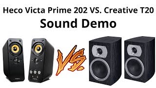 Heco Victa Prime 202 VS Creative Gigaworks T20 Sound Demo