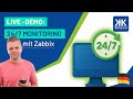 Live Demo 24 7 Monitoring Mit Zabbix K K Software AG