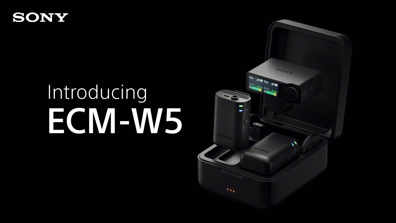 YouTube video - SONY ECM-W5