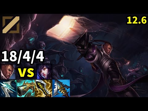Lucian Mid vs Ahri - KR Master | Patch 12.6