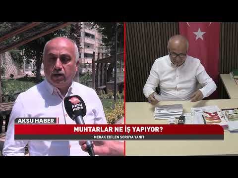 Muhtarlar Ne İş Yapıyor? Necip Fazıl Mahallesi Muhtarı Zülküf Tufan Anlattı