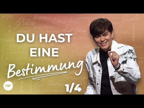 Du hast eine Bestimmung 1/4 I Joseph Prince I New Creation TV Deutsch