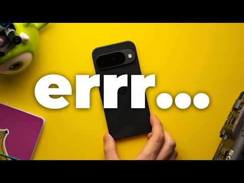 The Pixel 10's bizarre problem.