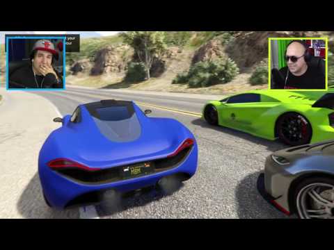 SINOVI TROLUJU CALETA ! Grand Theft Auto V Lude Trke w Cale,Sinovi mp4