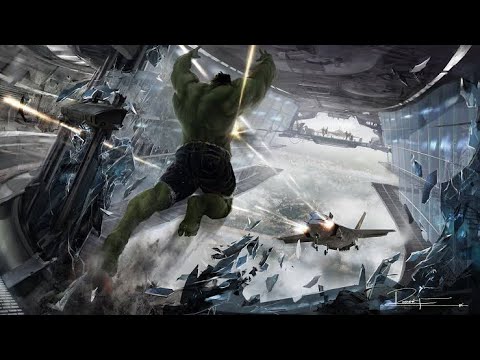 Hulk VS Fighter jet scene | THE AVENGERS  (2012)