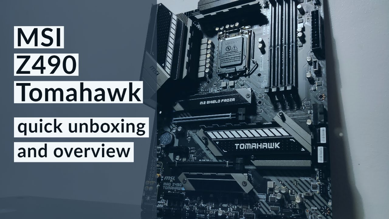 Msi z490 tomahawk не запускается