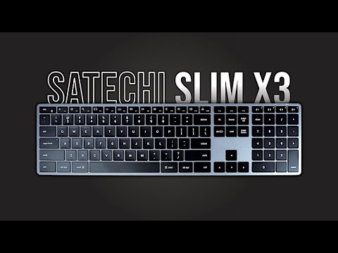 Bàn phím Bluetooth Satechi Slim có đèn nền | Chính hãng Satechi