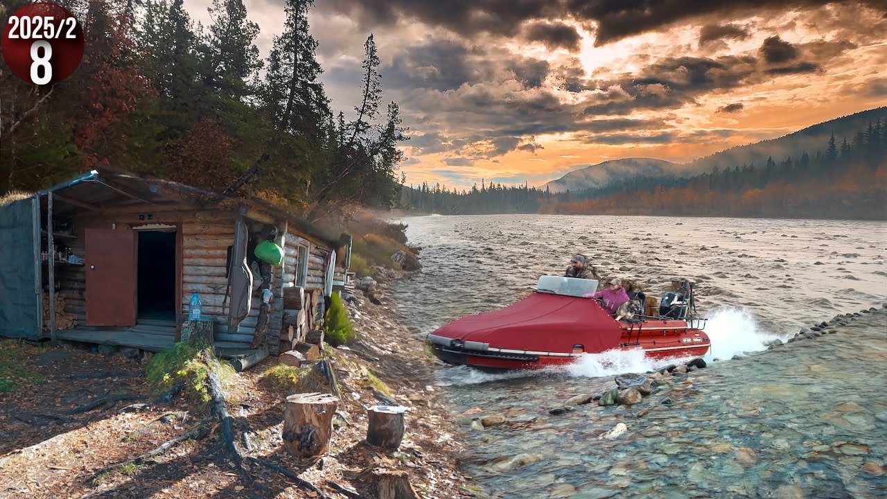 Изба в горах Приполярного Урала. Спускаемся за рыбой. Щука, окунь на каждый з?