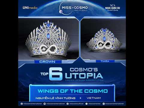 Top 6 Crown Design Competition of Miss Cosmo International 2024 Miss Cosmo