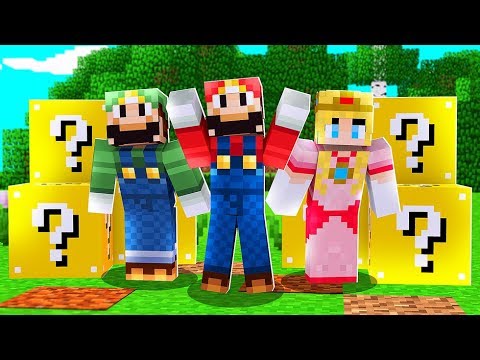 MINECRAFT SUPER SMASH BROTHERS LUCKY BLOCK BATTLE - MINECRAFT LUCKY BLOCK MOD | JeromeASF