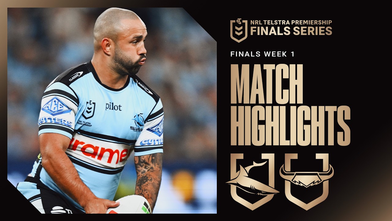 NRL Finals 2026 | Sharks V Cowboys | Match Highlights | Finals Week 1