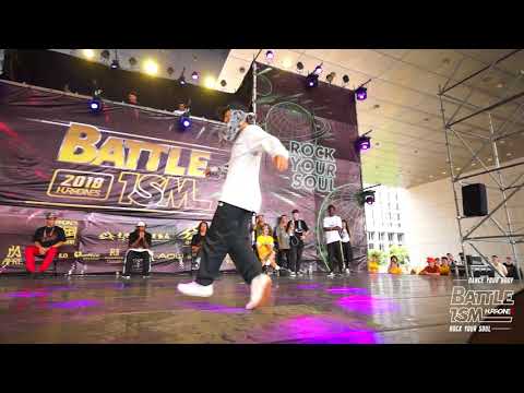 BATTLE ISM Taiwan 2018 - Zyko VS SANTA / HipHop 1on1 TOP16