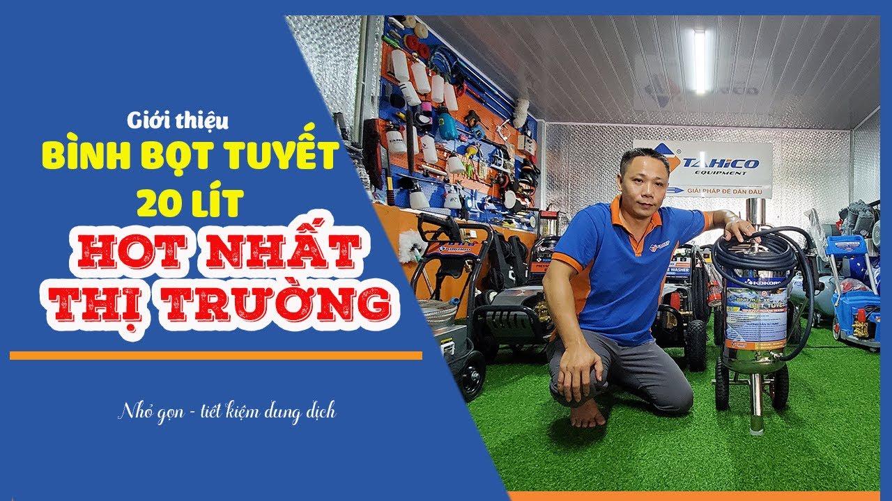 Bình rửa xe phun bọt tuyết Kokoro 20 lít 20