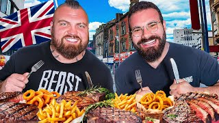 DÜNYANIN EN GÜÇLÜ ADAMI ile YEMEK TURU! ‪@eddiehallwsm‬