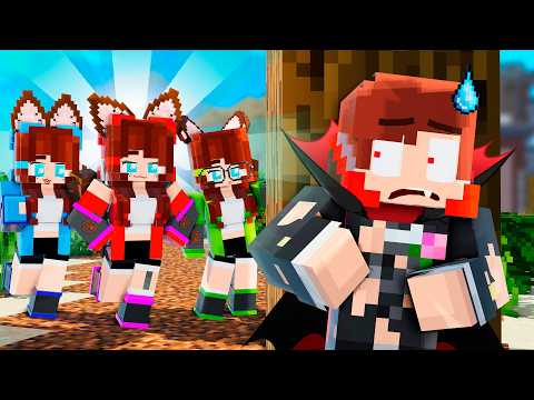 Love Curse JJ Sisters vs JJ - VAMPIRE vs WEREWOLF - JJ & Mikey Animation