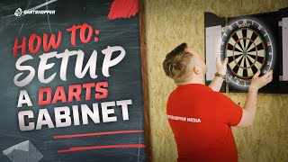 How to Install your Dartboard Cabinet! Ultimate Guide 🎯