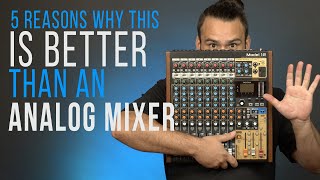 Video thumbnail for 5 REASONS Why the Tascam MODEL 12 Is BETTER Than an ANALOG MIXER by Noisegate